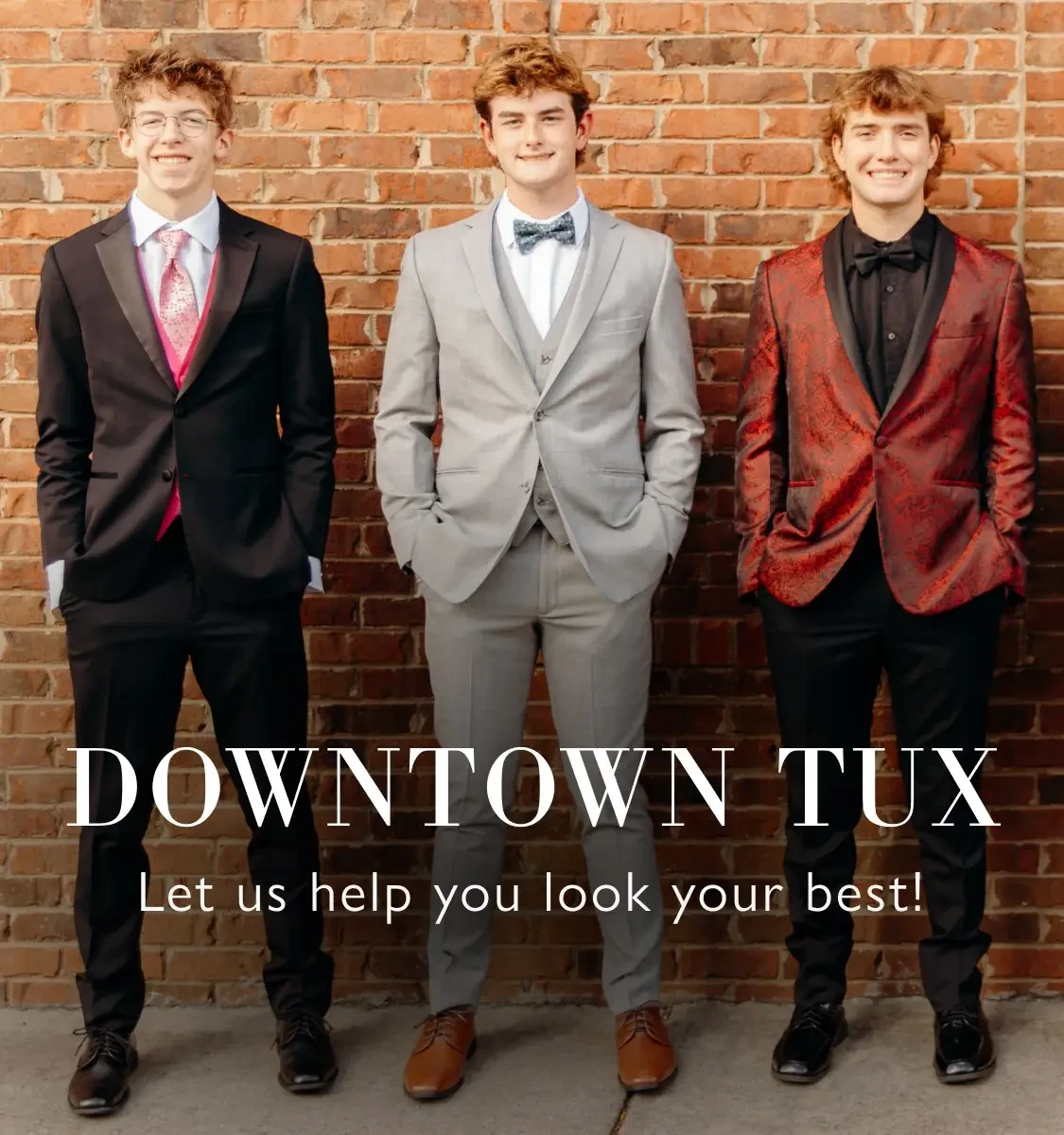 Downtown Tux Mobile Banner